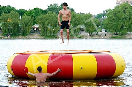 водный батут, надувной водный батут