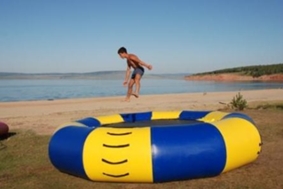 водный батут, надувной водный батут